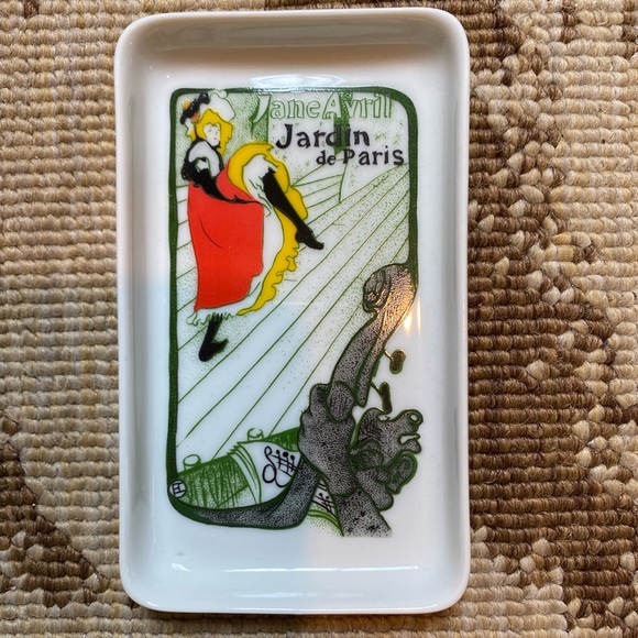 Set of 3 Limoges/France Toulouse-L Autrec Trinket/Soap Dishes - Picture 7 of 10